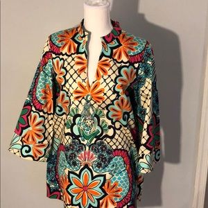 Lilly Pulitzer Tunic cotton size M